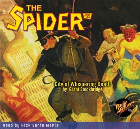 The Spider Audiobook - # 55 City of Whispering Death