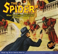The Spider Audiobook - # 56 When Thousands Slept in Hell