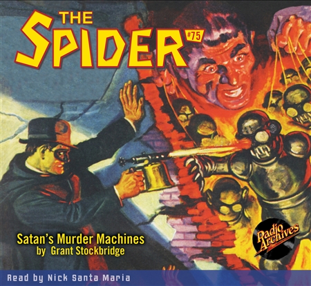 The Spider Audiobook - # 75 Satan's Murder Machines