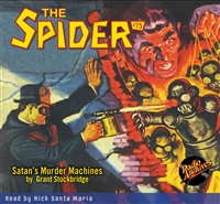The Spider Audiobook - # 75 Satan's Murder Machines