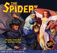 Spider Audiobook # 83 Pirates from Hell - 5 hours [Download] #RA644D
