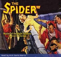 The Spider Audiobook - # 84 Master of the Night-Demons