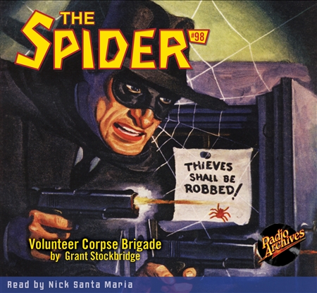 The Spider Audiobook - # 98 Volunteer Corpse Brigade