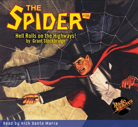 The Spider Audiobook - #108 Hell Rolls on the Highways!