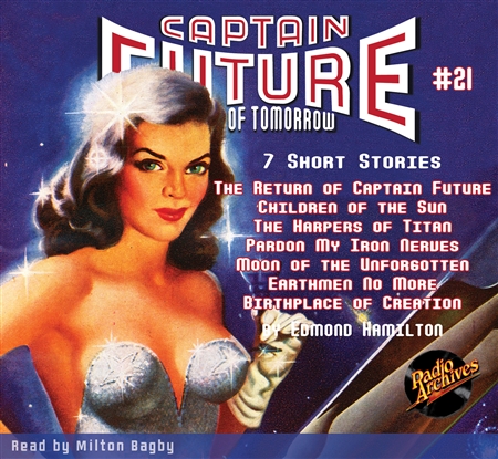 Captain Future Audiobook #21 7 Short Stories