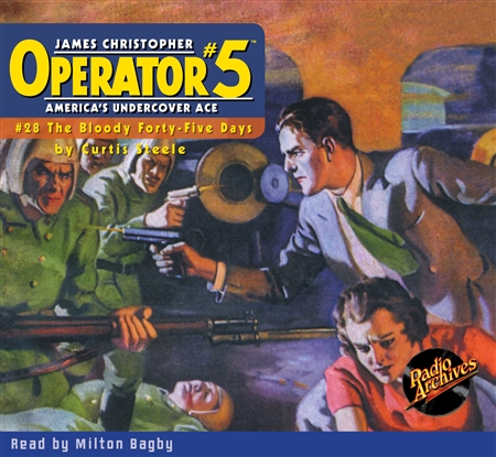 Operator #5 Audiobook #28 The Bloody Forty-Five Days