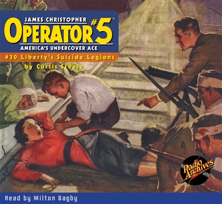 Operator #5 Audiobook #30 Liberty's Suicide Legions