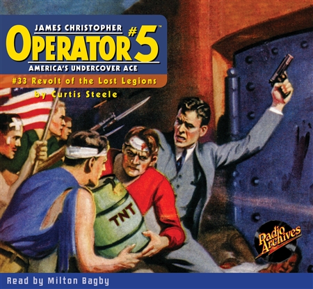 Operator #5 Audiobook #33 Revolt of the Lost Legions