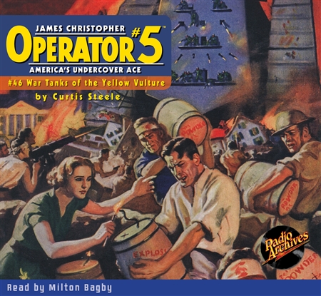 Operator #5 Audiobook #46 War Tanks of the Yellow Vulture