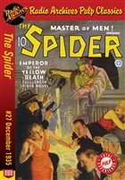 The Spider eBook #27 Emperor of the Yellow Death