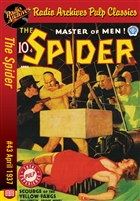 The Spider eBook #43 Scourge of the Yellow Fangs