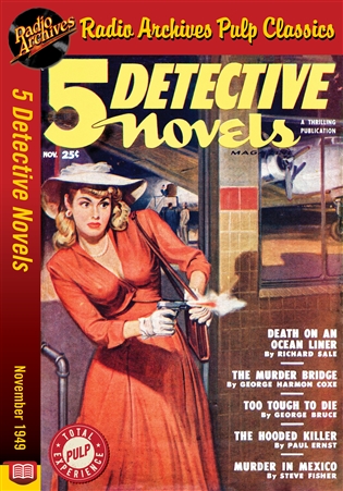 5 Detective Novels eBook November 1949