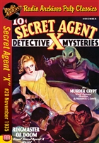 Secret Agent X #20 eBook November 1935
