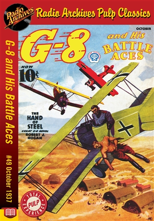 G-8 and His Battle Aces eBook #49 October 1937 The Hand of Steel