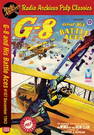 G-8 and His Battle Aces eBook #107 December 1943 The Wings of the Iron Claw