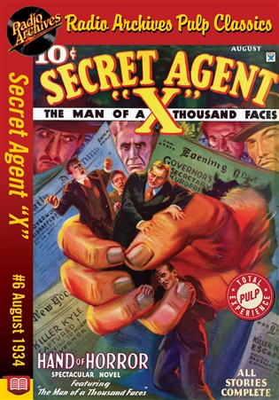 Secret Agent "X" eBook #6 Hand of Horror