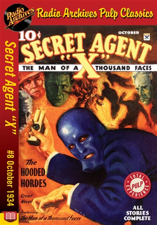Secret Agent "X" eBook #8 The Hooded Hordes