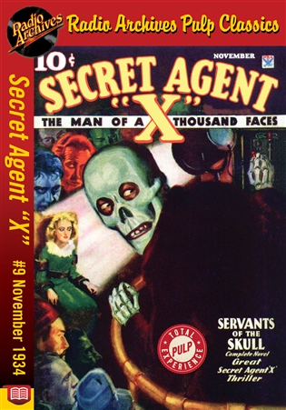 Secret Agent "X" eBook #9 Servants of the Skull