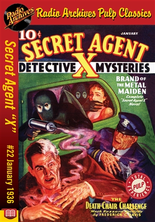 Secret Agent "X" eBook #22 Brand Of The Metal Maiden