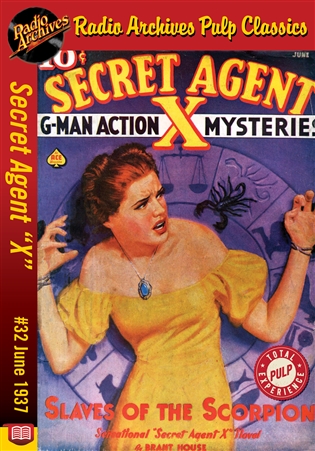Secret Agent "X" eBook #32 Slaves Of The Scorpion