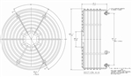 B-7137: Guard - Brake - 7.94" OD x 3.31" Wide