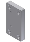 Adapter Plate - From Superchuck Model B with 1.25", 1.5" square to PIO/W35