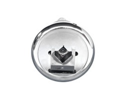 Safety Chuck pair - Foot Mounted - 45 Degree Entry - 1-1/2" square pocket - Ø1-3/8" mounting shaft