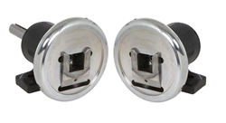 Safety Chuck pair - Foot Mounted - 1-1/4", 1-1/2" or 1-9/16" square pocket - Ø1-3/8" mounting shaft