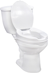 Raised Toilet Seat without Lid