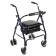 Winnie, Mimi Lite Aluminum Rollator, 6" Casters (Color BLUE)