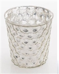 Gracie Votive 2.75"x3" - Silver