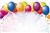 Floating balloons die cut (Pack of 50 enclosure cards)