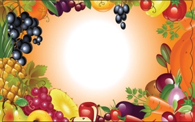 Fruit veggie air brush (Pack of 50 enclosure cards)