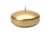 3" Floating Candle - Metallic Gold