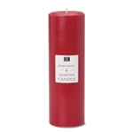 Pillar Candle 2.8"x8"H - Red
