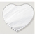 Heart Mirror W/ Scalloped Edges - 6"