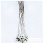Eiffel tower vase, Twisted 7-7/8" Tall (Case of 12)