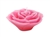 3" Rose Floating Candle - Fuchsia