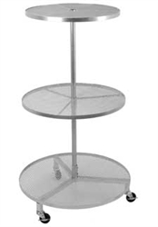 Three Tier Display Galvanized