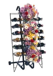 Wine & Flower Display