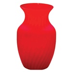 Red Rose Vase 8" (Pack of 9)