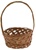 Coco Midrib Basket w/ Handle - 8.5"