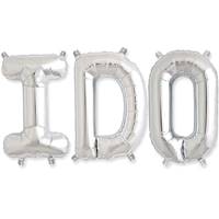 I Do Balloon Kit - 34" - Silver