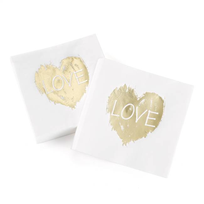 Brush of Love Napkins