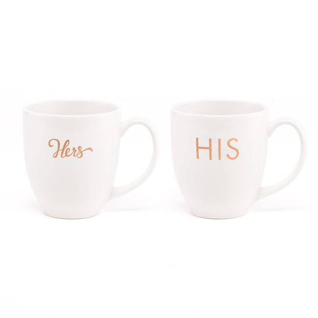 His & Hers Mug Set