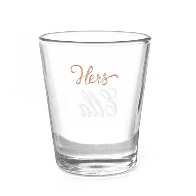 Hers Shot Glass - Blank