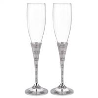 Enchanting Crystal Flutes