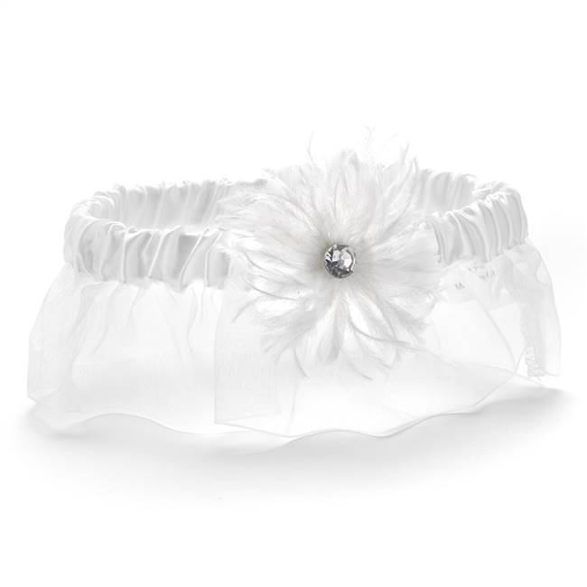 Feathered Flair Garter