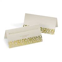 Organic Leaves Place Card