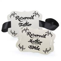 Reserved Chair Decorations - Parents of Bride